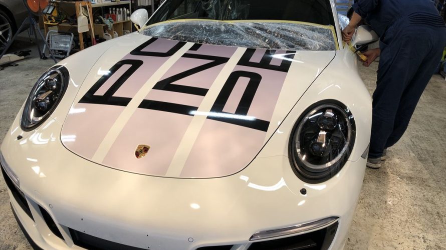 Porsche-911カレラGTS☆ステッカー車にも！ガラスコーティングでございます♪ │ アクセスエボリューション  -Access-Evolution BLOG-