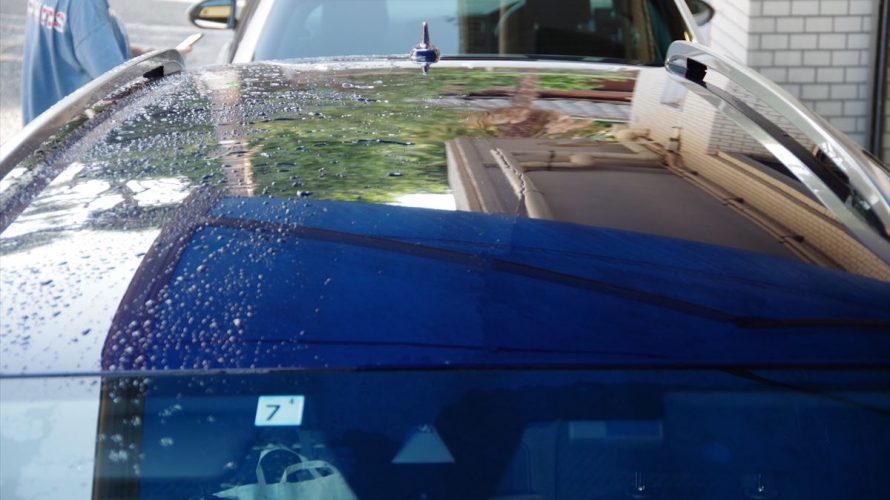 親水シャンプーってどれくらい拭き取りいらずなのか実際にひとりで洗車してみました