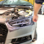 Audi　S4avanteなラッピング車にもコーティング可能de大事なワケなのです！