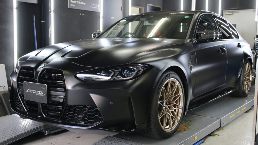 超希少車両。G80M3　FINALEDITIONを、STEK　Dyno　MATTでフルプロテクションなど！