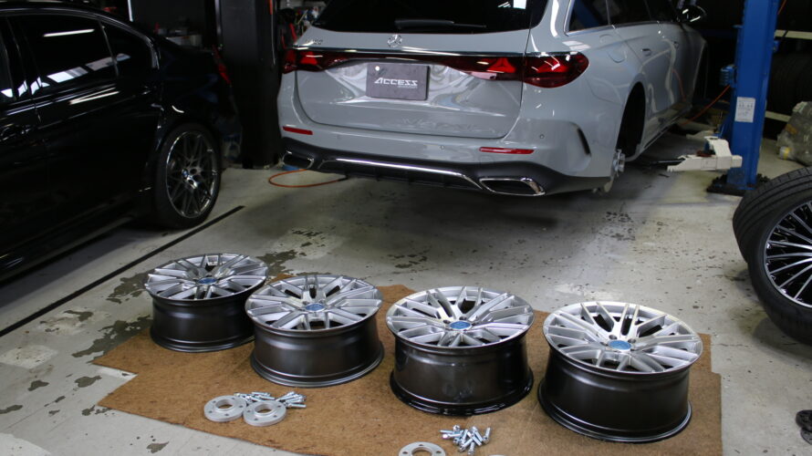 Benz Eクラスに、Rolfhartge X10 EVO お取り付け。