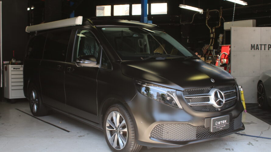 Benz Vクラス マルコポーロに、STEK Dyno MATT施工!