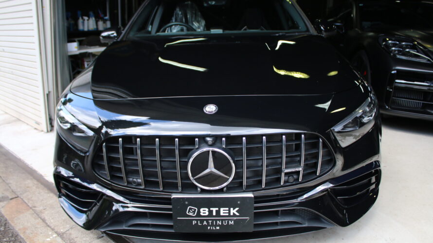 AMG　A45を、STEK　Dyno　Shieldでプロテクション施工。