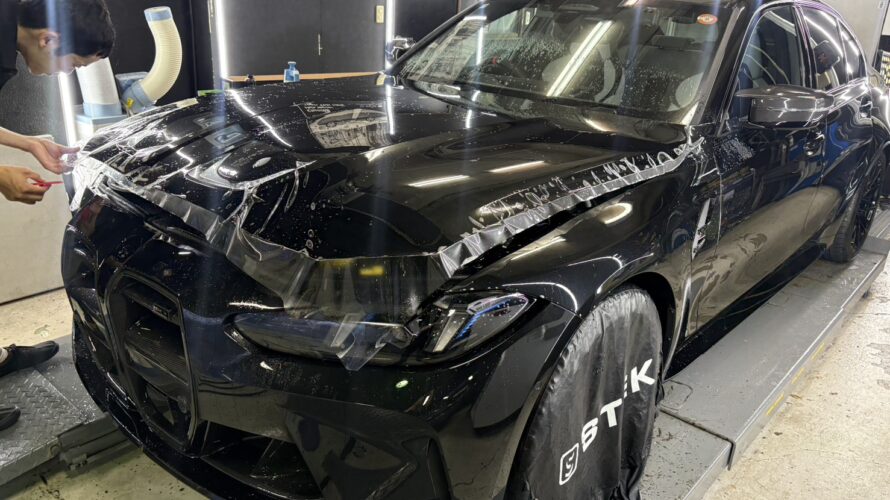 G80M3なお客様に、STEK Dyno Shiled施工。