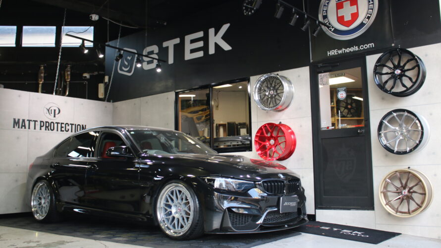 F80M3なお客様に、HRE　CL300　FMR-X　20inch　KW　Ver3お取り付け！