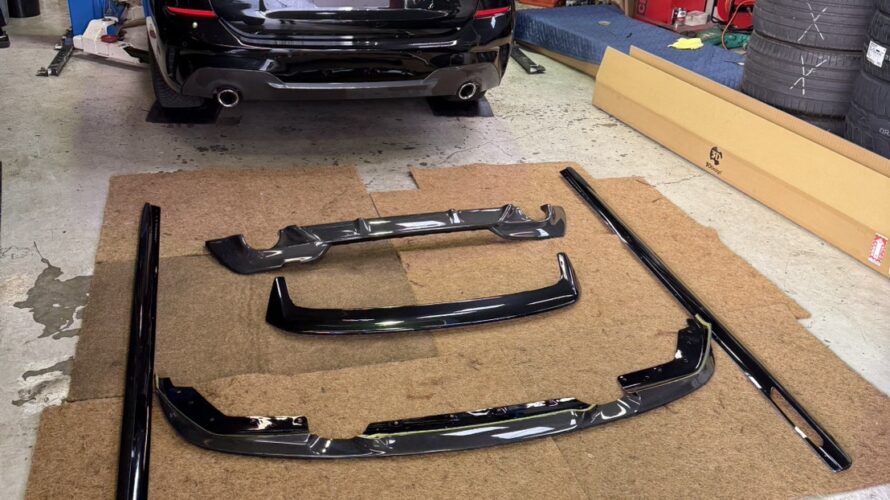 G21　３２０ｄなお客様に、３Ｄデザインエアロ　フルお取り付け。