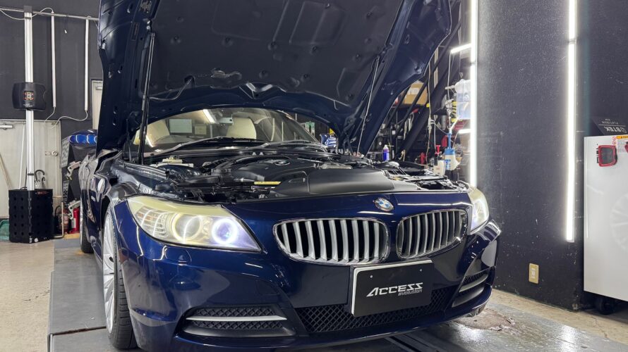 E89　Z4のお客様にクーラントサブタンク交換