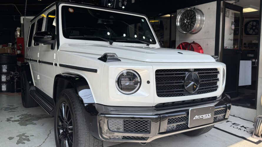 メルセデスベンツ　G 450ｄ　ブレーキパット交換