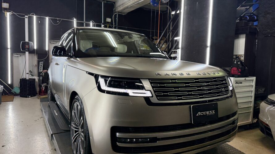 レンジローバーにDYNO　Mattにてフルプロテクション