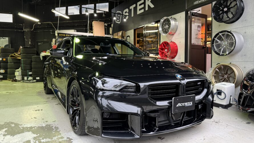 G87 M2 KW Ver.3車高調 DIXCEL低ダストパット取付