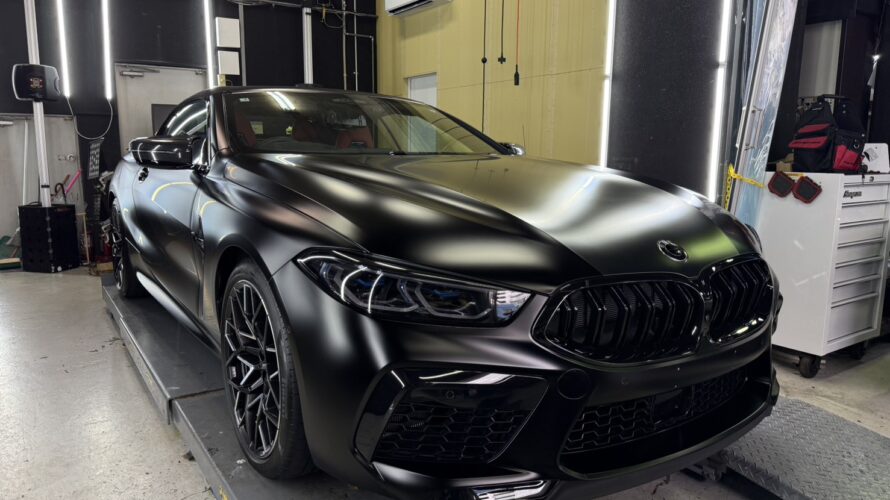 F93　M8カブリオレ　ボディコーティングメンテナンス