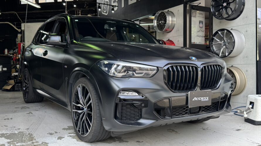 G05 X5　DIXCEL　低ダストパッド取付
