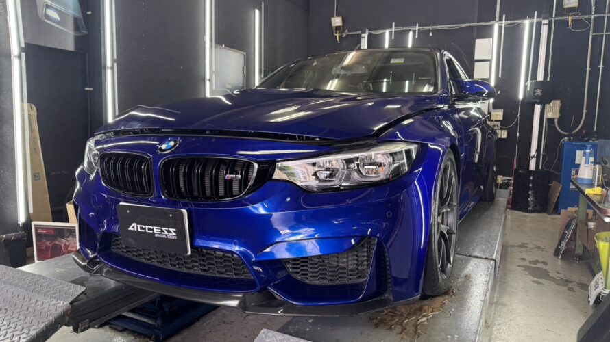 F80 M3 CS　エンジンオイル交換