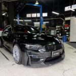 F80 M3 車検＆Adroフロントリップ取付