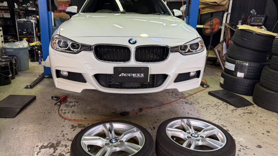 F30 320i スピードセンサー交換